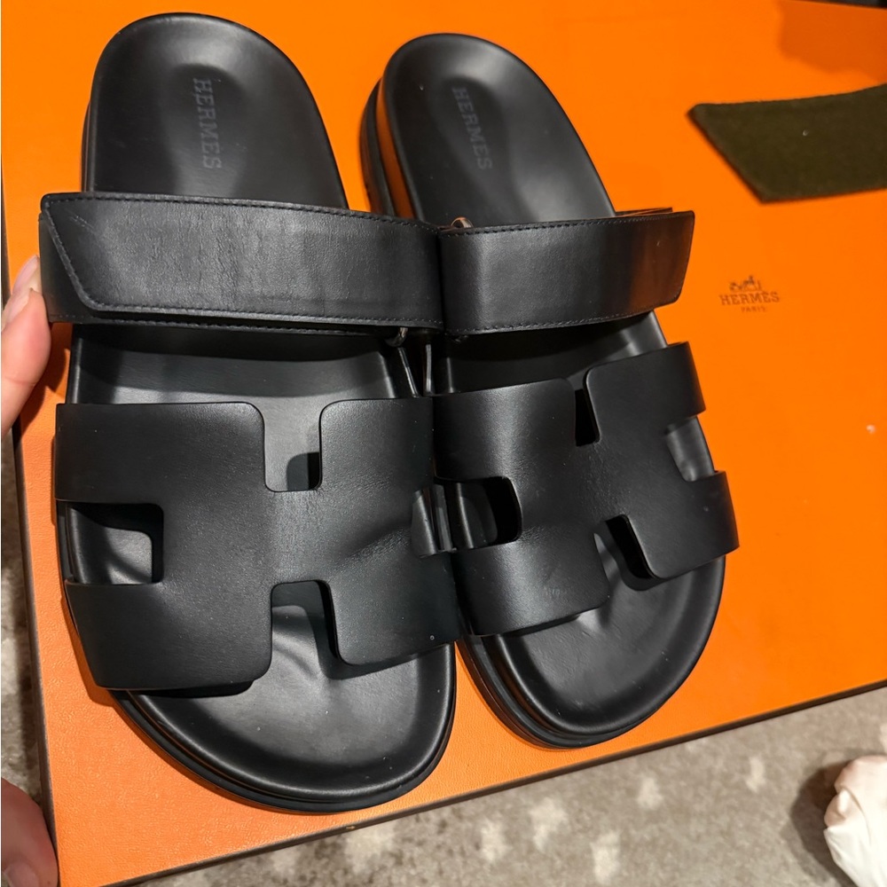 Hermes Chypre Sandals - Picture 2 of 4